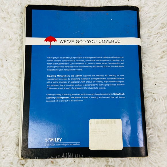 EXSPLORING MANAGEMENT third edition explore inspire schermerhorn college book - Picture 4 of 8